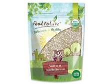 Organic White Quinoa Flakes - Non-GMO, Kosher, Vegan, Bulk - Food To Live