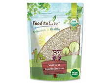 Organic White Quinoa Flakes - Non-GMO, Kosher, Vegan, Bulk - Food To Live