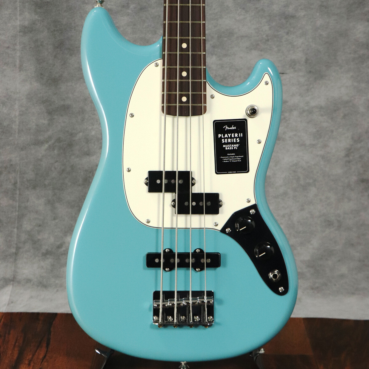 Fender Mexico / Player II Mustang Bass PJ Rosewood Aquatone Blue S