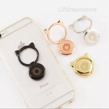 LiliDreamStore Universal  Cell Phone Tablet Finger Ring Stand Holder - CAT EARS