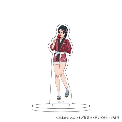 Presale NARUTO & BORUTO Sarada Uchiha Festival ver. Acrylic Stand Figure  15cm