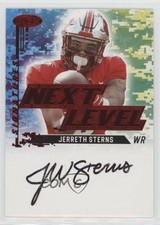 2022 SAGE Low Series Next Level Signatures Red Jerreth Sterns #NLS-JS2 Auto 2b2