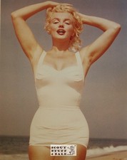 Marilyn Monroe Photo by Sam Shaw Poster Postcard by Classico SF #182-005, 11x14
