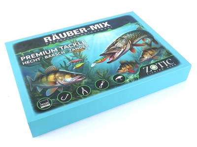 ZOTIC Räuber-Mix Überraschungsbox, Angler Raubfisch-Set für Hecht Barsch Zander