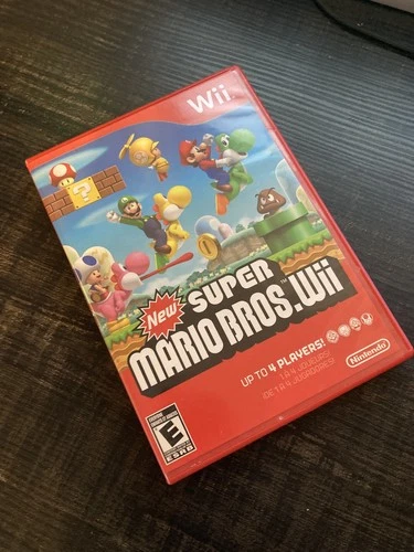 New Super Mario Bros. Wii (Nintendo 2009) Complete VERY GOOD CONDITION COMPLETE