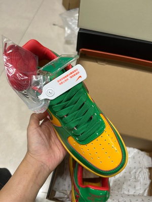 #ad Nike Air Force 1 Low Lil Yachty Concrete Boys Lucky Green IH4383 300 $470.00