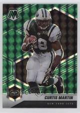 2021 Panini Mosaic Green Mosaic Prizm Curtis Martin #156 HOF 11y7