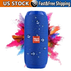 Bluetooth Speaker Wireless Waterproof Outdoor Stereo Bass USB/TF/FM Radio LOUD