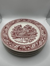 Memory Lane Royal Iron Stone Ungerglaze Made in USA 1965 Royal China Inc (4)