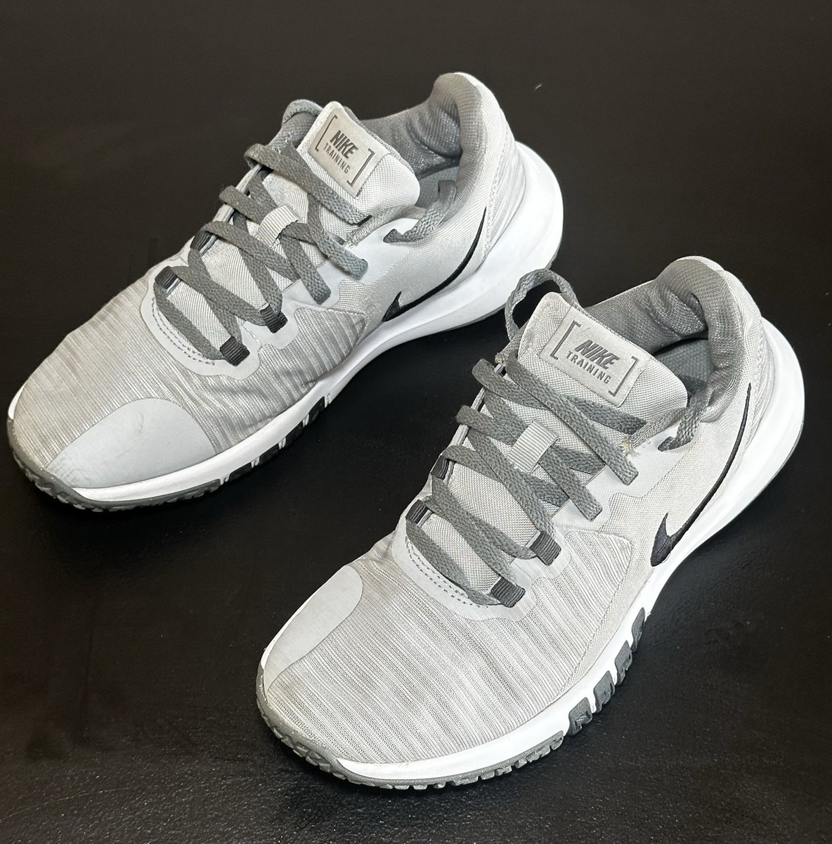 Nike Flex Control 4 Light Smoke Grey Sneaker CD0197-001 Gray White