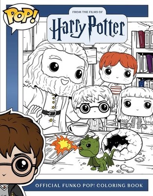 Official Funko Pop Harry Potter Coloring Book, Insight Editions, Very Good condi