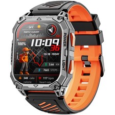 2.01HD Smart Watch für Android iOS mit Fitne...