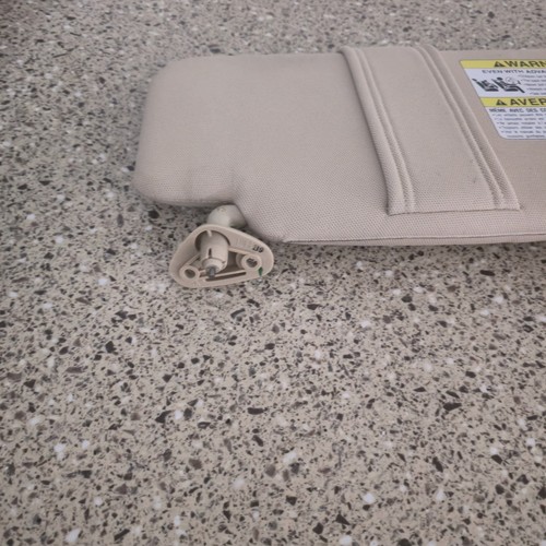 2003-2005 Subaru Forester Driver Sun Visor OEM Tan Beige Left Side Shade - Bild 2 von 11