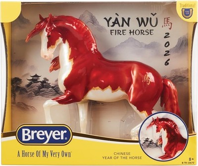Breyer Horses Traditional Series Yan Wu - Fire Horse Model # B-TR-10670