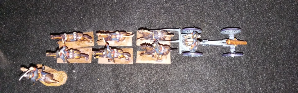 Airfix : Brit. Pferdezug von Airfix, sehr gut bemalt !!!!!!!! - Bild 2 von 4