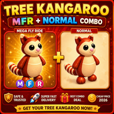 Tree Kangaroo (MFR/NFR/Normal) Best Adopt M1e Combo Pet& Super Fast Shipping