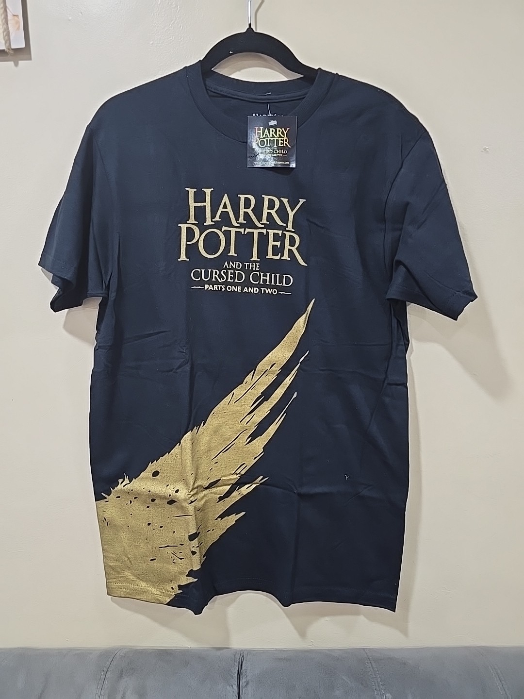 Original Harry Potter & The Cursed Child Size M TShirt Lyric Theater RARE