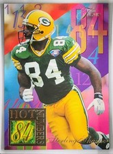 1994 Fleer Ultra ~ Flair Hot Numbers ~ STERLING SHARPE #12 ~ Green Bay Packers. 