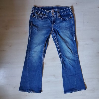 パンツ true religion joey super T32 True Religion Joey Super T Jeans Size 32 Button Flap Flare USA