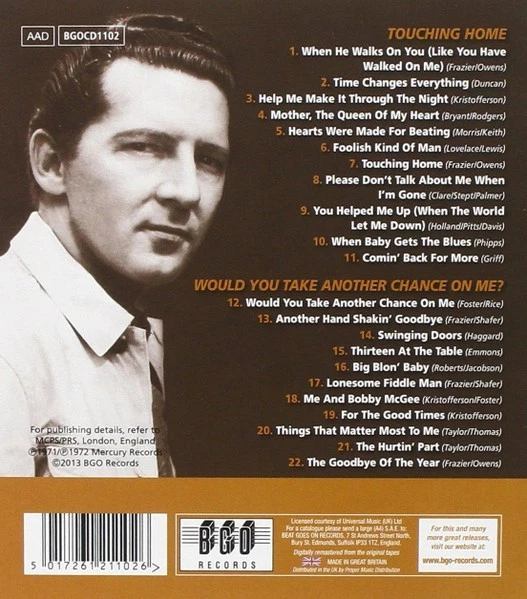 1 CENT CD Jerry Lee Lewis – Touching Home / Would You Take Another Chance On Me - image 2 of 2