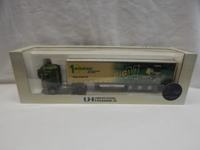UNIVERSAL HOBBIES SCANIA R580 CURTAINSIDE KRONE LTD EDITION 5601U NEU IN OVP 1:50