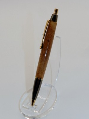 Handmade Ballpoint Click Pen made with Kanista Burl. Makes A Great Gift! #76