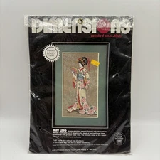 Dimensions Counted Cross Stitch Kit May Ling Oriental Lady 9" X 16" New & Sealed