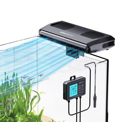 AQUASMITH Aquarium Chiller Fan with Temperature Control for Fish Tanks