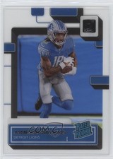 2022 Panini Clearly Donruss Rated Rookie Jameson Williams #58 0b0g