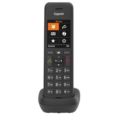 Gigaset C575HX Schnurlostelefon schwarz Basisstation Router DECT-Mobilteil 
