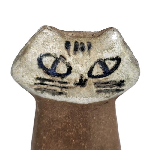 Vintage Lisa Larson Gustavsberg Schweden sitzende Katze kleiner Zoo Figur 5 Zoll - Bild 7 von 8