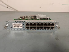 Cisco SM-ES3G-16-P 16-Port GbE PoE Enhanced EtherSwitch Module 2900 3900