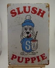 Slush Puppie Vintage Style Tin Metal Sign Soda Shop Concession Stand Wall Decor