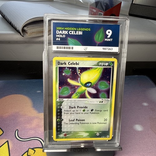 Dark Celebi graded ACE 9 for sale on eBay