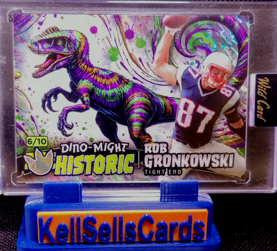 2024 Wild Card Dino-Might PreHistoric Rob Gronkowski 6/10 NE