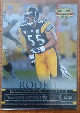 2007 Donruss Gridiron Gear - Rookie LaMarr Woodley #160 /599 (RC)