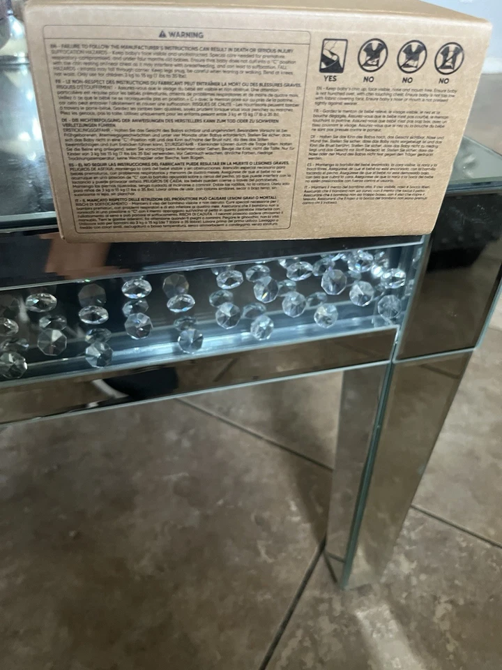 Portabebés Boba Eslinga Gris para Recién Nacidos/Bebé Manos Libres-7-35 lb. NUEVO Foto 2 de 4