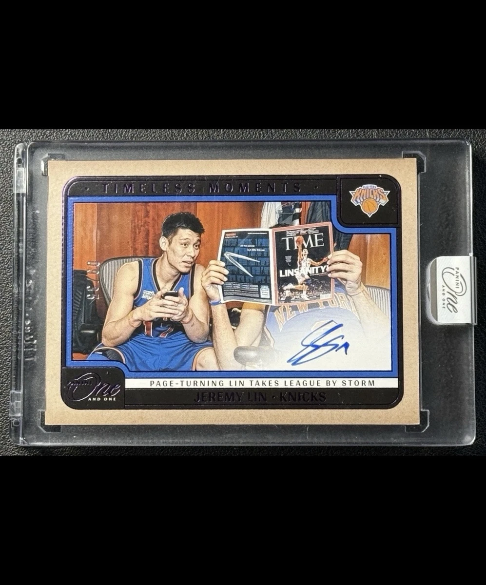 Jeremy Lin New York Knicks Basketball Autographed Sports Trading