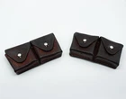 2 SWISS Army SCHMIDT RUBIN RIFLE AMMO POUCH  Switzerland military 1950 1955 WW2