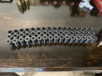 #ad MEC Powder Bushings Full Set #10 46 3D Printed Drop Weight Calibrated $39.99