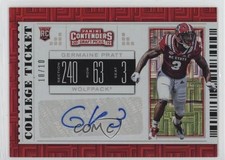 2019 Panini Contenders Draft Picks College Ticket 10/10 Germaine Pratt Auto 1fl4