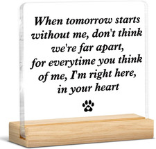 Dog Memorial Gifts for Loss of Dog, Pet Memorial Gifts for Dogs, Pet Loss Sympat