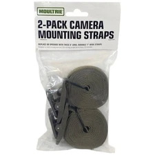Moultrie Camera Mount Straps | 2-Pack | Fits Cameras | 8 ft. Long