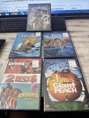 DreamWorks And Disney 5 DVD Lot Brand New 