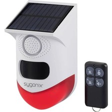 Sygonix SY-6515320 Mini Alarm System White, Red with LED, with d-Sensor