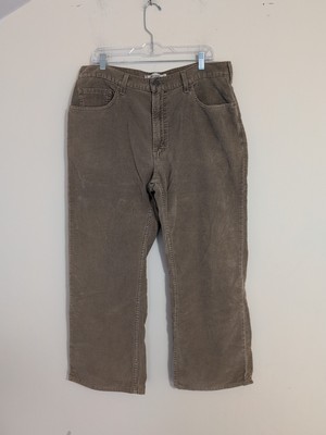 Levis 567 Jeans Men's 36x29 Baggy Low Loose Boot Cut Brown Y2K Vintage 