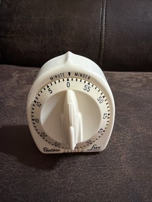 Robert Shaw Lux Vintage Minute Minder Timer-timer and Bell Work
