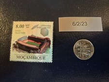 Emirates Airline Park (previously Ellis Park Stadium) SA 2010 Mocambique Stamp
