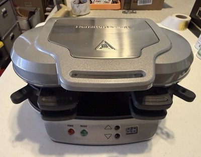 New Hamilton Beach Dual breakfast Sandwich Maker 25490