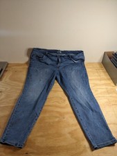 Terra  Sky Plus Size 20W Skinny Stretch Denim Blue Jeans